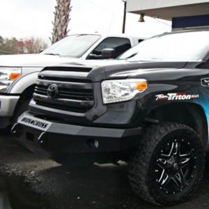 Iron Cross - Iron Cross 20-715-14 Base Winch Front Bumper for Toyota Tundra 2014-2018 - Gloss Black - Image 4