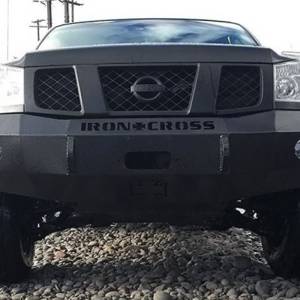 Iron Cross - Iron Cross 20-915-04 Base Winch Front Bumper for Nissan Titan 2004-2015 - Gloss Black - Image 5