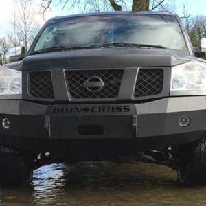 Iron Cross - Iron Cross 20-915-04 Base Winch Front Bumper for Nissan Titan 2004-2015 - Gloss Black - Image 6