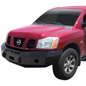 Iron Cross - Iron Cross 20-915-04-MB Base Winch Front Bumper for Nissan Titan 2004-2015 - Matte Black - Image 2