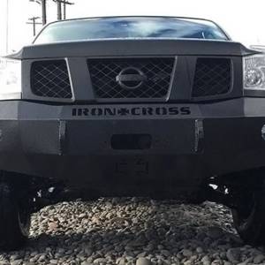 Iron Cross - Iron Cross 20-915-04-MB Base Winch Front Bumper for Nissan Titan 2004-2015 - Matte Black - Image 5