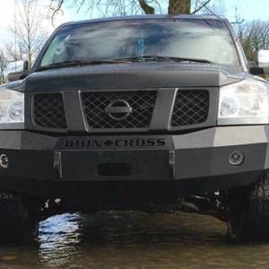 Iron Cross - Iron Cross 20-915-04-MB Base Winch Front Bumper for Nissan Titan 2004-2015 - Matte Black - Image 6