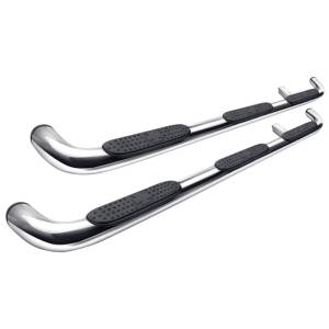 Iron Cross 42-612 Wheel to Wheel 4" Short Bed Tube Step for Dodge Ram 1500 Quad Cab 2002-2008 - Stainless Steel