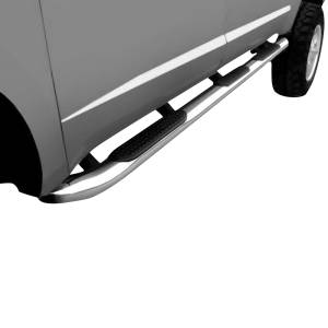 Iron Cross - Iron Cross 43-512/522 Wheel to Wheel 4" Long Bed Tube Step for Chevy Silverado/GMC Sierra Extended Cab 1999-2013 - Stainless Steel - Image 2