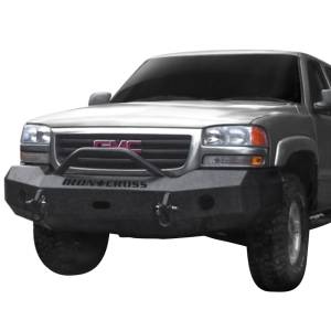 Iron Cross - Iron Cross 22-315-03 Winch Front Bumper with Push Bar for GMC Sierra 1500 2003-2006 - Gloss Black - Image 2