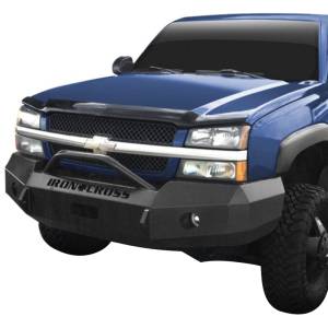 Iron Cross - Iron Cross 22-525-03 Winch Front Bumper with Push Bar for Chevy Silverado 2500/3500 2003-2006 - Gloss Black - Image 2