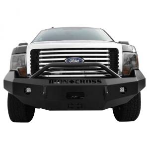 Iron Cross - Iron Cross 22-415-09 Winch Front Bumper with Push Bar for Ford F150 2009-2014 - Gloss Black - Image 2