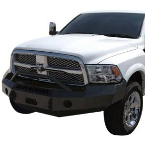 Iron Cross - Iron Cross 22-615-13 Winch Front Bumper with Push Bar for Dodge Ram 1500 2013-2018 - Gloss Black - Image 3
