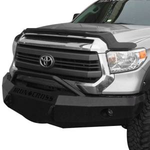 Iron Cross - Iron Cross 22-715-14 Winch Front Bumper with Push Bar for Toyota Tundra 2014-2018 - Gloss Black - Image 2