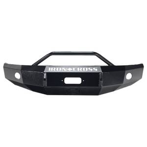 Iron Cross 22-315-14-MB Winch Front Bumper with Push Bar for GMC Sierra 1500 2014-2015 - Matte Black