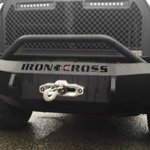 Iron Cross - Iron Cross 22-415-18-MB Winch Front Bumper with Push Bar for Ford F150 2018-2019 - Matte Black - Image 5