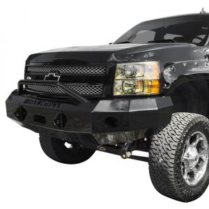 Iron Cross - Iron Cross 22-515-07-MB Winch Front Bumper with Push Bar for Chevy Silverado 1500 2007-2013 - Matte Black - Image 2