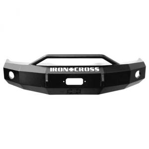 Iron Cross 22-515-88-MB Winch Front Bumper with Push Bar for Chevy Silverado 1500/2500/3500 1988-1998 - Matte Black