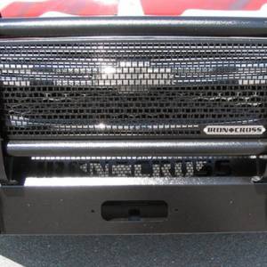 Iron Cross - Iron Cross 24-515-03 Winch Front Bumper with Grille Guard for Chevy Silverado 1500 2003-2006 - Gloss Black - Image 3