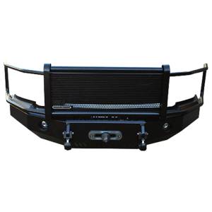Iron Cross - Iron Cross 24-715-07-MB Winch Front Bumper with Grille Guard for Toyota Tundra 2007-2013 - Matte Black - Image 1