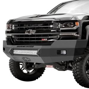 Iron Cross - Iron Cross 40-515-16 Low Profile Front Bumper for Chevy Silverado 1500 2016-2018 - Gloss Black - Image 2