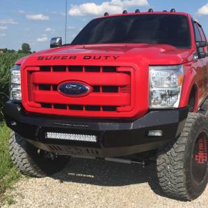 Iron Cross - Iron Cross 40-425-11 Low Profile Front Bumper for Ford F250/F350 2011-2016 - Gloss Black - Image 9