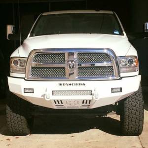 Iron Cross - Iron Cross 40-625-10 Low Profile Front Bumper for Dodge Ram 2500/3500 2010-2018 - Gloss Black - Image 2