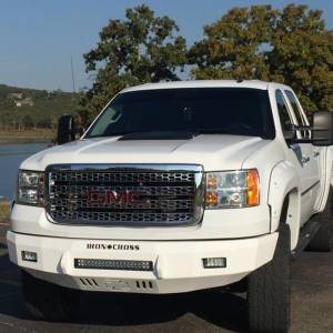 Iron Cross - Iron Cross 40-325-07 Low Profile Front Bumper for GMC Sierra 2500/3500 2007-2014 - Gloss Black - Image 5