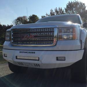 Iron Cross - Iron Cross 40-325-07-MB Low Profile Front Bumper for GMC Sierra 2500/3500 2007-2014 - Matte Black - Image 5