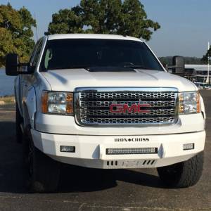 Iron Cross - Iron Cross 40-325-07-MB Low Profile Front Bumper for GMC Sierra 2500/3500 2007-2014 - Matte Black - Image 7