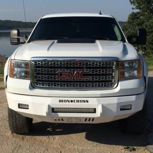 Iron Cross - Iron Cross 40-325-07-MB Low Profile Front Bumper for GMC Sierra 2500/3500 2007-2014 - Matte Black - Image 9