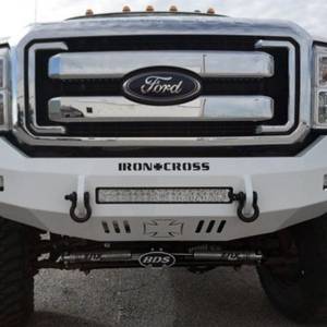 Iron Cross - Iron Cross 40-425-11-MB Low Profile Front Bumper for Ford F250/F350 2011-2016 - Matte Black - Image 2