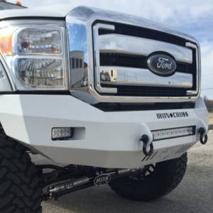 Iron Cross - Iron Cross 40-425-11-MB Low Profile Front Bumper for Ford F250/F350 2011-2016 - Matte Black - Image 3