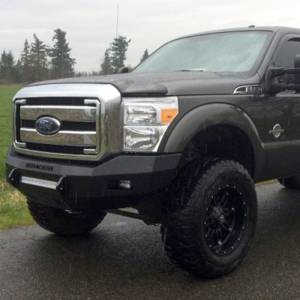 Iron Cross - Iron Cross 40-425-11-MB Low Profile Front Bumper for Ford F250/F350 2011-2016 - Matte Black - Image 4