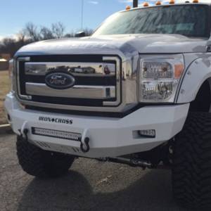 Iron Cross - Iron Cross 40-425-11-MB Low Profile Front Bumper for Ford F250/F350 2011-2016 - Matte Black - Image 6
