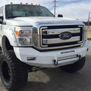 Iron Cross - Iron Cross 40-425-11-MB Low Profile Front Bumper for Ford F250/F350 2011-2016 - Matte Black - Image 7