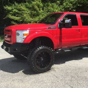 Iron Cross - Iron Cross 40-425-11-MB Low Profile Front Bumper for Ford F250/F350 2011-2016 - Matte Black - Image 8