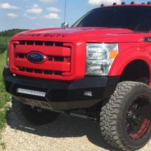 Iron Cross - Iron Cross 40-425-11-MB Low Profile Front Bumper for Ford F250/F350 2011-2016 - Matte Black - Image 11
