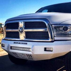 Iron Cross - Iron Cross 40-625-10-MB Low Profile Front Bumper for Dodge Ram 2500/3500 2010-2018 - Matte Black - Image 4