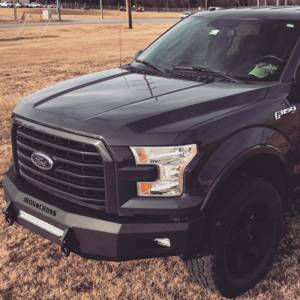 Iron Cross - Iron Cross 40-415-15 Low Profile Front Bumper for Ford F150 2015-2017 - Gloss Black - Image 4