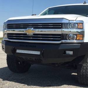Iron Cross - Iron Cross 40-525-15-MB Low Profile Front Bumper for Chevy Silverado 2500/3500 2015-2019 - Matte Black - Image 3
