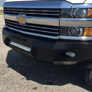 Iron Cross - Iron Cross 40-525-15-MB Low Profile Front Bumper for Chevy Silverado 2500/3500 2015-2019 - Matte Black - Image 5