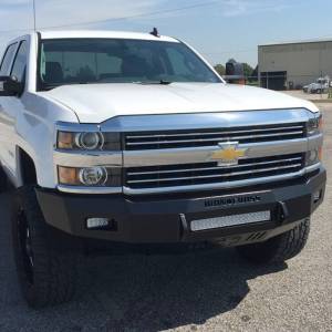 Iron Cross - Iron Cross 40-525-15-MB Low Profile Front Bumper for Chevy Silverado 2500/3500 2015-2019 - Matte Black - Image 6