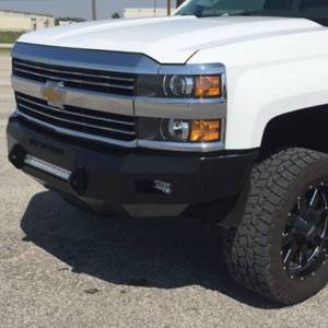 Iron Cross - Iron Cross 40-525-15-MB Low Profile Front Bumper for Chevy Silverado 2500/3500 2015-2019 - Matte Black - Image 9