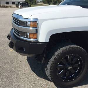 Iron Cross - Iron Cross 40-525-15-MB Low Profile Front Bumper for Chevy Silverado 2500/3500 2015-2019 - Matte Black - Image 11