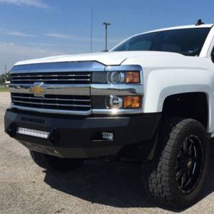 Iron Cross - Iron Cross 40-525-15-MB Low Profile Front Bumper for Chevy Silverado 2500/3500 2015-2019 - Matte Black - Image 12