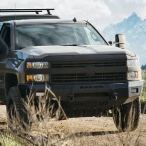 Iron Cross - Iron Cross 40-525-15-MB Low Profile Front Bumper for Chevy Silverado 2500/3500 2015-2019 - Matte Black - Image 17