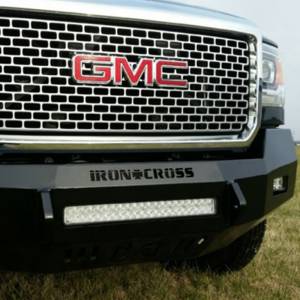 Iron Cross - Iron Cross 40-325-15 Low Profile Front Bumper for GMC Sierra 2500/3500 2015-2019 - Gloss Black - Image 4