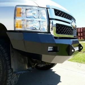Iron Cross - Iron Cross 40-525-11-MB Low Profile Front Bumper for Chevy Silverado 2500/3500 2011-2014 - Matte Black - Image 4