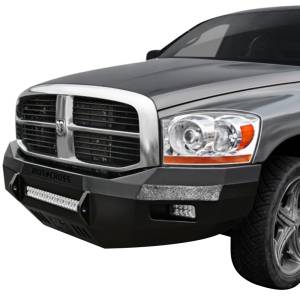 Iron Cross - Iron Cross 40-625-06-MB Low Profile Front Bumper for Dodge Ram 2500/3500 2006-2009 - Matte Black - Image 2