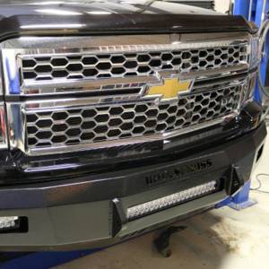 Iron Cross - Iron Cross 40-515-14-MB Low Profile Front Bumper for Chevy Silverado 1500 2014-2015 - Matte Black - Image 3