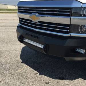 Iron Cross - Iron Cross 40-525-15 Low Profile Front Bumper for Chevy Silverado 2500/3500 2015-2019 - Gloss Black - Image 5