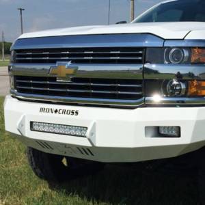 Iron Cross - Iron Cross 40-525-15 Low Profile Front Bumper for Chevy Silverado 2500/3500 2015-2019 - Gloss Black - Image 10