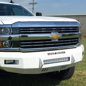 Iron Cross - Iron Cross 40-525-15 Low Profile Front Bumper for Chevy Silverado 2500/3500 2015-2019 - Gloss Black - Image 13