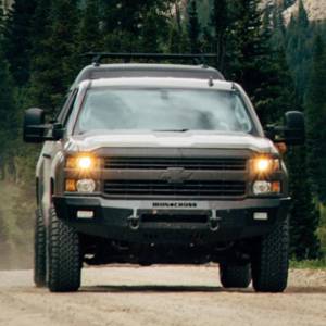 Iron Cross - Iron Cross 40-525-15 Low Profile Front Bumper for Chevy Silverado 2500/3500 2015-2019 - Gloss Black - Image 15